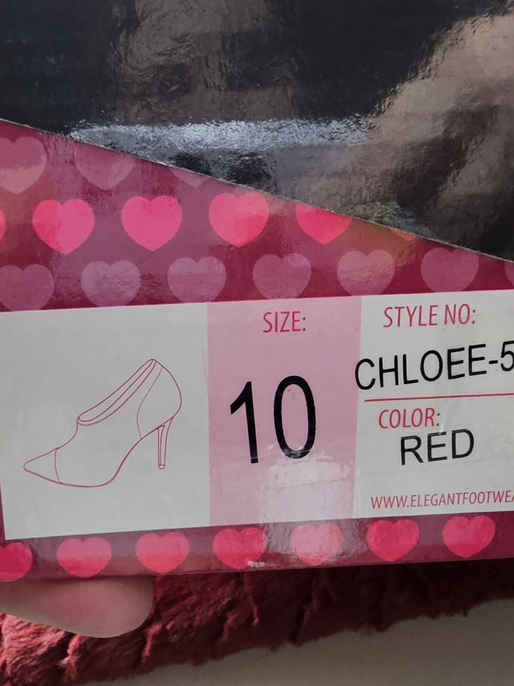 DbDk Fashion Red Pointed Heel Pumps
